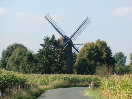 Kranenburg-Mehr : Wibbeltstraße, Windmühle Mehr